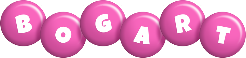 Bogart candy-pink logo