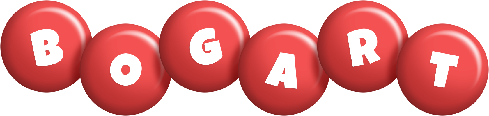 Bogart candy-red logo