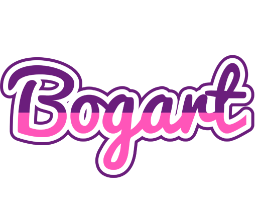 Bogart cheerful logo