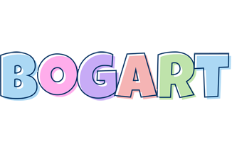 Bogart pastel logo