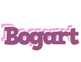 Bogart relaxing logo