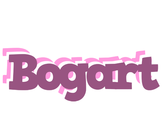 Bogart relaxing logo