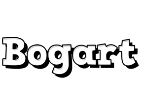 Bogart snowing logo