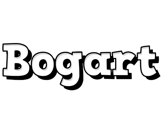 Bogart snowing logo