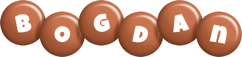 Bogdan candy-brown logo