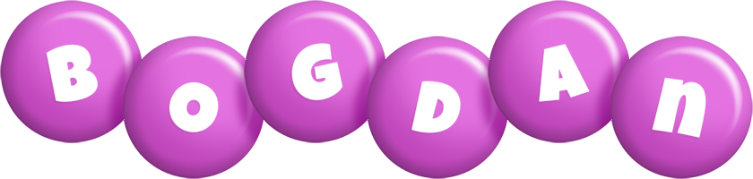 Bogdan candy-purple logo