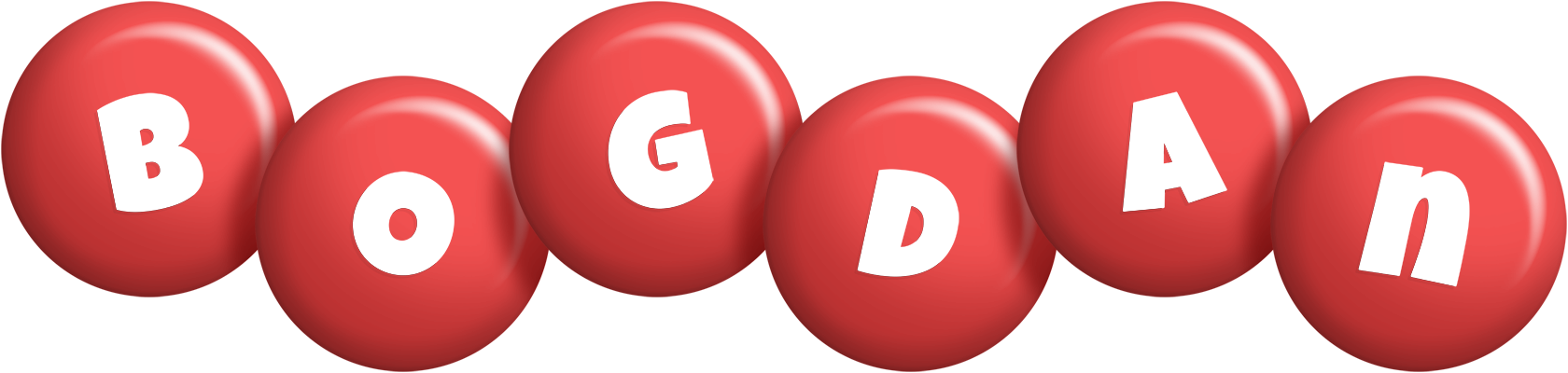 Bogdan candy-red logo