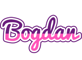 Bogdan cheerful logo