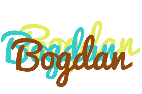 Bogdan cupcake logo