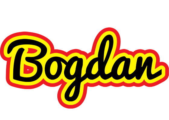 Bogdan flaming logo