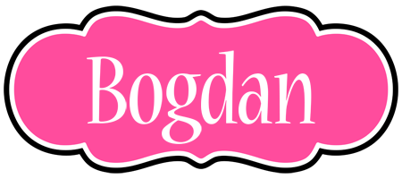 Bogdan invitation logo