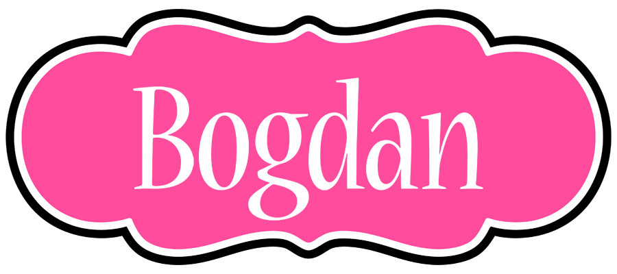 Bogdan invitation logo