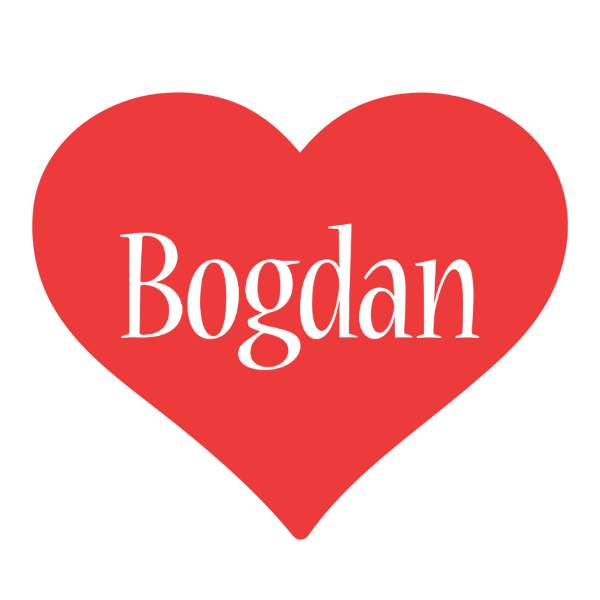 Bogdan love logo