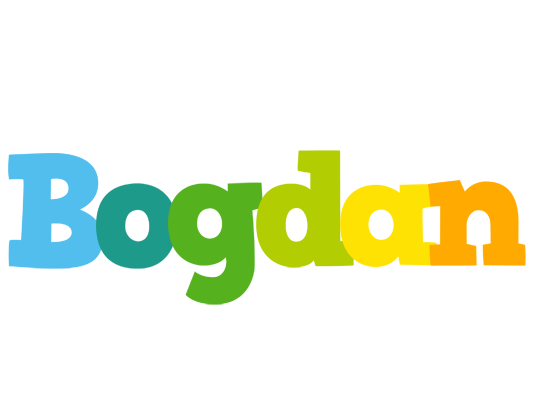 Bogdan rainbows logo