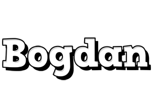 Bogdan snowing logo