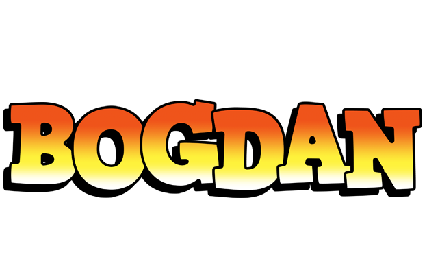 Bogdan sunset logo