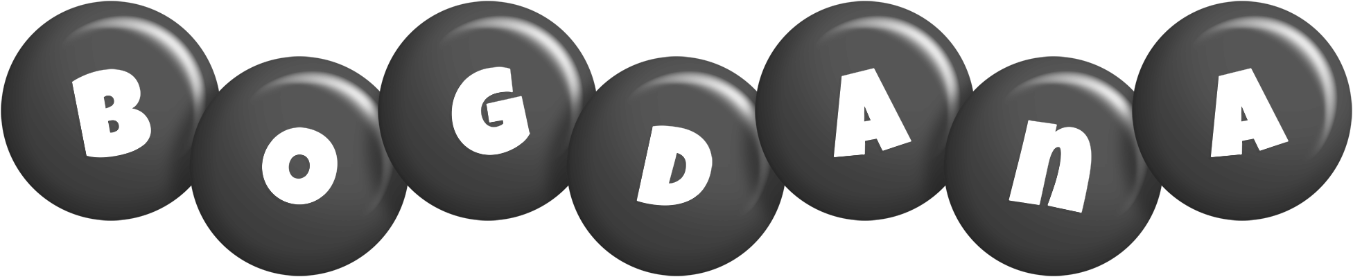Bogdana candy-black logo