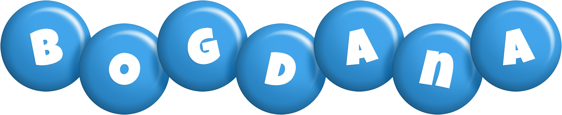 Bogdana candy-blue logo
