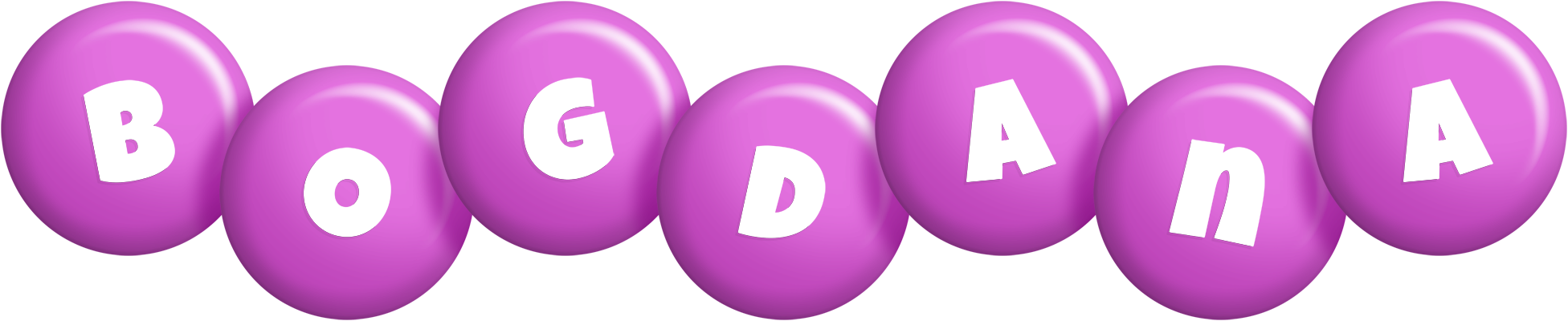 Bogdana candy-purple logo