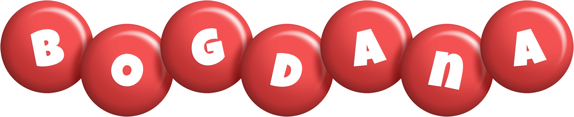 Bogdana candy-red logo