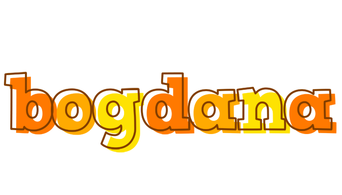 Bogdana desert logo