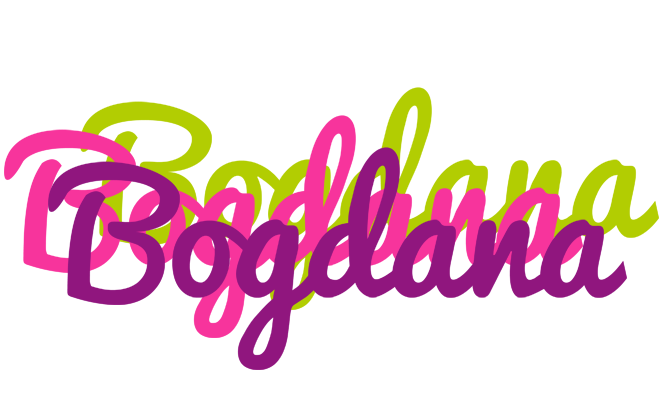 Bogdana flowers logo