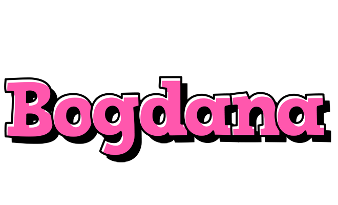 Bogdana girlish logo