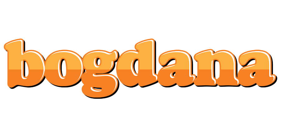 Bogdana orange logo