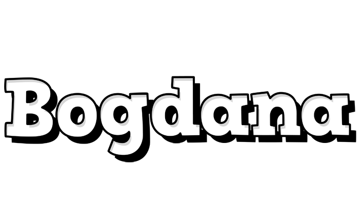 Bogdana snowing logo