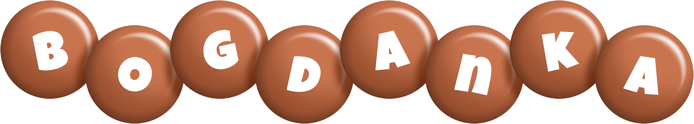 Bogdanka candy-brown logo