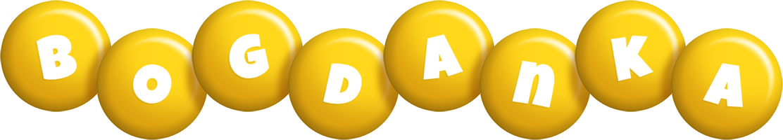 Bogdanka candy-yellow logo
