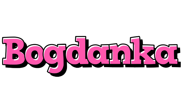 Bogdanka girlish logo