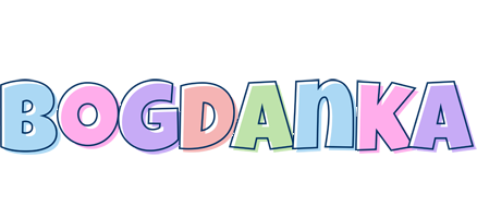Bogdanka pastel logo