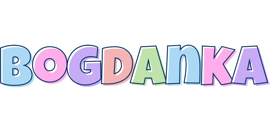 Bogdanka pastel logo