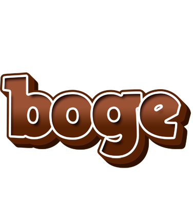 Boge brownie logo