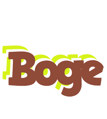 Boge caffeebar logo