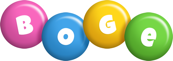Boge candy logo