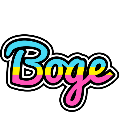 Boge circus logo