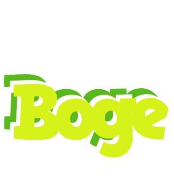Boge citrus logo