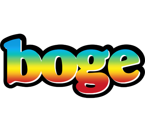 Boge color logo
