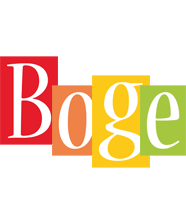 Boge colors logo