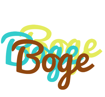 Boge cupcake logo