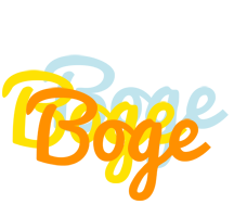 Boge energy logo