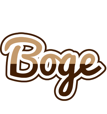 Boge exclusive logo