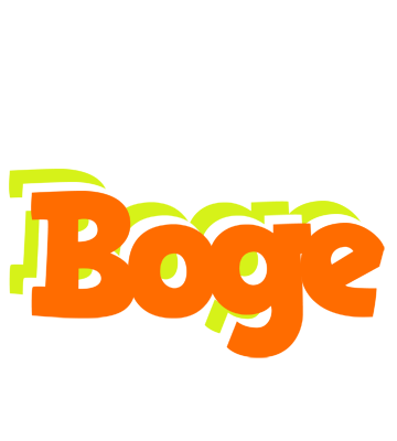 Boge healthy logo