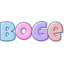 Boge pastel logo