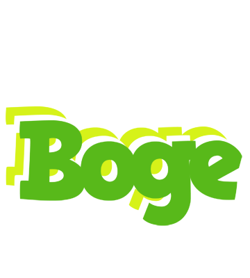 Boge picnic logo