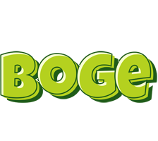 Boge summer logo