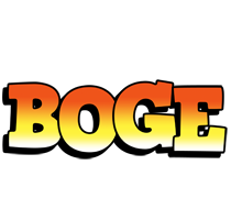 Boge sunset logo