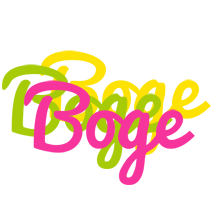 Boge sweets logo